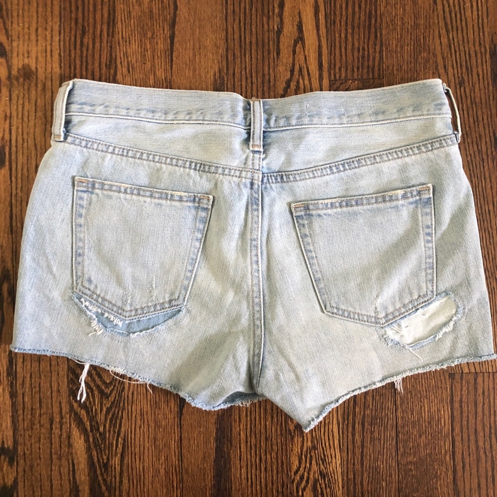 Gap Distressed Denim Shorts
